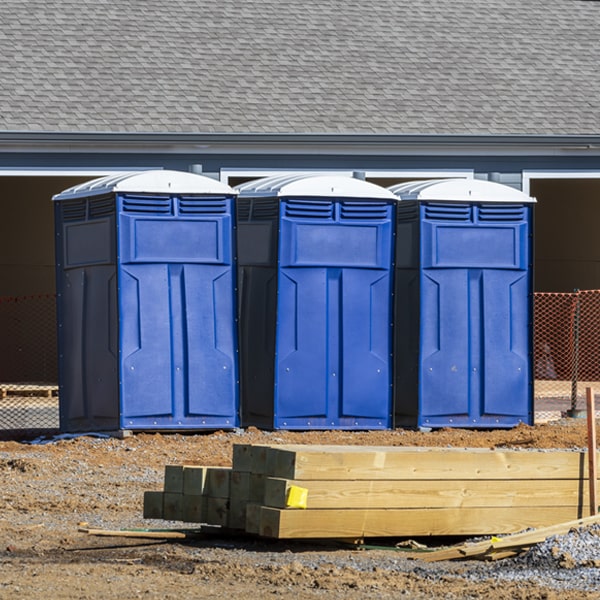 what is the cost difference between standard and deluxe porta potty rentals in Winburne PA